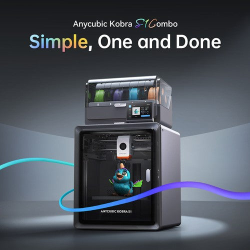 Anycubic Kobra S1 Combo 3D Printer Anycubic Kobra S1 Combo 3D Printer